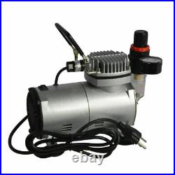 110V Dual-Action Spray Air Brush CAKE DECORATING Air Compressor Tool