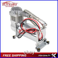 200PSI 12V Dual Chrome 440C Air Compressor Kit For Train Horn air bag suspension