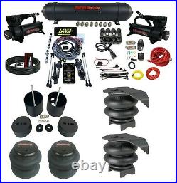 3 Preset Heights 3/8 Complete Bolt Air Ride Suspension Kit For 1988-98 Chevy C15