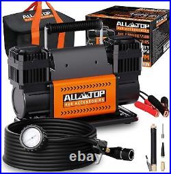 ALL-TOP Air Compressor Kit, Dual Cylinder 350 L/Min, Cylinder, 350 L/Min