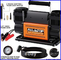 ALL-TOP Air Compressor Kit, Dual Cylinder 350 L/Min, Cylinder, 350 L/Min