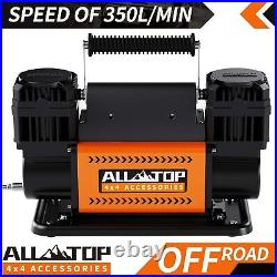 ALL-TOP Air Compressor Kit, Dual Cylinder 350 L/Min, Cylinder, 350 L/Min