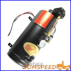 Air Compressor Complete System 120 PSI &Train Horn Kit Loud Dual 2 Trumpet