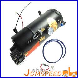 Air Compressor Complete System 120 PSI &Train Horn Kit Loud Dual 2 Trumpet