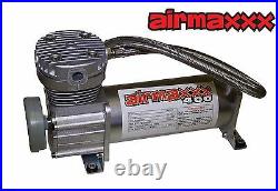 Air Compressors Pewter 400 Dual Pack 5 Gallon Steel Air Tank 90 psi on 120 off