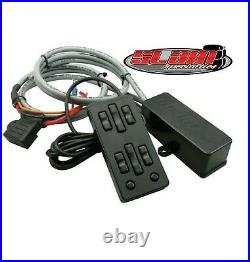 Air Ride Suspension Kit Slam Manifold Valve Bags Aluminum Black Fits 88-98 Chevy