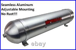 Air Suspension Kit 580 Chr Slam Manifold Valve Bags Aluminum For 63-72 Chev C10