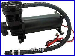 Air Suspension Kit/System for Truck/Car Bag/Ride/Lift, Dual Compressor, 3G Tank