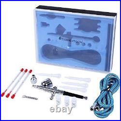 Airbrush Kit With Compressor Multipurpose Airbrush Compressor Set Dual Action Gr