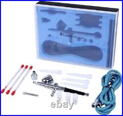 Airbrush Kit with Compressor, Multi-Purpose Airbrush Compressor Set, Dual Act