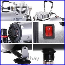 Airbrush With Compressor Double Action Air Brush Spray Kit Paint