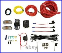 Airmaxxx FASTBAG 3/8 Air Ride Suspension 480 Black Compressors Tank Wire Kit