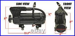 Airmaxxx X-Series Air Compressor Black Dual Pack & 120/150 On/Off PSI Switch