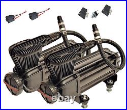 Airmaxxx X-Series Air Compressor Black Dual Pack & 120/150 On/Off PSI Switch