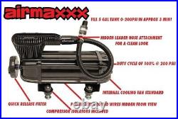 Airmaxxx X-Series Air Compressor Black Dual Pack & 120/150 On/Off PSI Switch