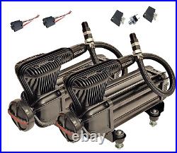 Airmaxxx X-Series Air Compressor Black Dual Pack & 120/150 On/Off PSI Switch