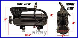 Airmaxxx X-Series Air Compressor Black Dual Pack & 120/150 On/Off PSI Switch