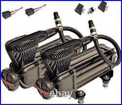 Airmaxxx X-Series Air Compressor Black Dual Pack & 150/180 On/Off PSI Switch