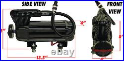 Airmaxxx X-Series Air Compressor Black Dual Pack & 150/180 On/Off PSI Switch