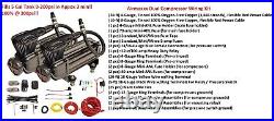 Airmaxxx X-Series Air Compressor Dual Pack 90/120 Pressure Switch & Wire Kit