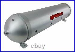 Airmaxxx brushed 5 gallon aluminum air tank & 580 black dual air compressors