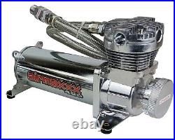 Airmaxxx chrome 480 air compressor & avs single compressor wiring kit