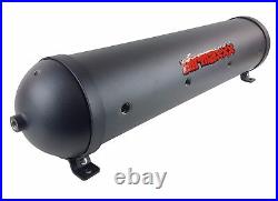 Airmaxxx dual 480 chrome air compressors & black 5 gallon aluminum air tank