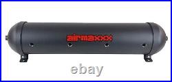 Airmaxxx dual 480 chrome air compressors & black 5 gallon aluminum air tank