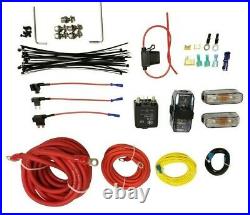 Airmaxxx dual chrome 480 air compressors & dual air compressor wiring kit