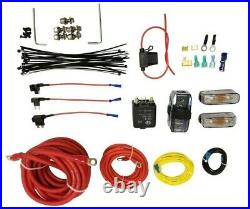 Airmaxxx dual chrome 480 air compressors & dual air compressor wiring kit