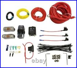 Airmaxxx dual chrome 480 air compressors & dual air compressor wiring kit