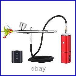 Casubaris Airbrush kit with compressor portable cordless Airbrush kitRecharge