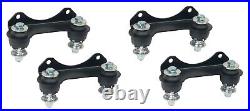 Complete Air Ride Suspension Kit 27695 3/8 3H AirLift Blk 580 64-72 Chevy A-Body