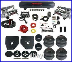 Complete Air Ride Suspension Kit 3/8 EVOLVE Manifold Bags & Tank For 63-72 C10