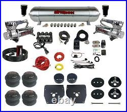 Complete Air Suspension Kit 3/8 Evolve Manifold Bags Tank 580 Chrm For 63-72 C10