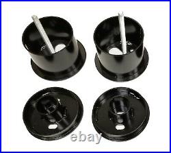 Complete Bolt On Air Ride Suspension Kit Manifold Valve Bags For 61-62 Cadillac