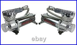 Complete Bolt On Air Ride Suspension Kit withManifold & 580 Chr For 65-70 Cadillac