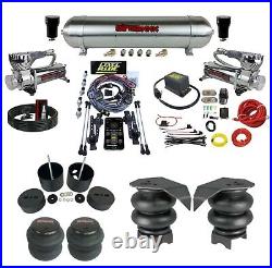 Complete Pressure Height Level Ride 580 Chrm Air Suspension Kit 88-98 Chevy 1500