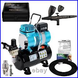 Cool Runner II Dual Fan Air Storage Tank Compressor System Kit with Master El