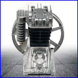 Dual Cylinder Air Compressor Piston Pump Head Motor Kit 2065-3HP 250L/min 2.2KW