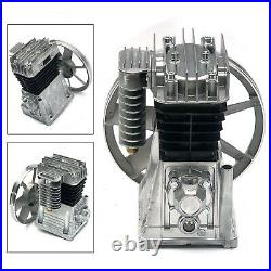 Dual Cylinder Air Compressor Piston Pump Head Motor Kit 2065-3HP 250L/min 2200W