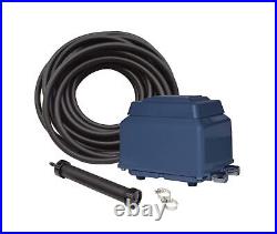 EasyPro LA1 KLC Koi Pond Aeration Kit Dual Linear Diaphragm Compressor 100