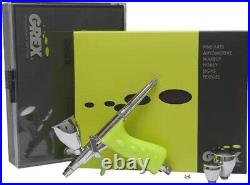 Grex Tritium Dual Action Airbrush Kit 0.3mm Air Brush Compressor Paint Spray Gun