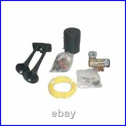 Hadley Horns H00964H Bully Series Horn Kit Dual Air Horn 12V-DC Compressor