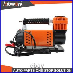 Labwork Heavy Duty Portable 12V Air Compressor Kit For Car, Truck, SUV, RV