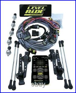 Level Ride Height + Pressure airmaxxx Black 480 Air Management Kit Complete Wire