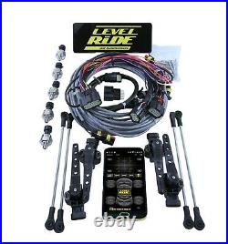 Level Ride Height + Pressure airmaxxx Black 480 Air Management Kit Complete Wire