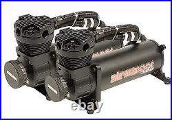 Level Ride Manifold 3 Preset Pressure withairmaxxx Black 480 Air Management Kit