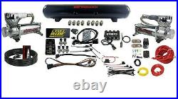 Level Ride Pressure Only airmaxxx Chrome 580 Air Management withComplete Wire Kit