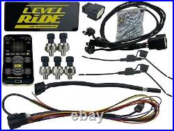 Levelride Pressure Only Airmaxxx Black 580 Spun Aluminum Air Management Kit